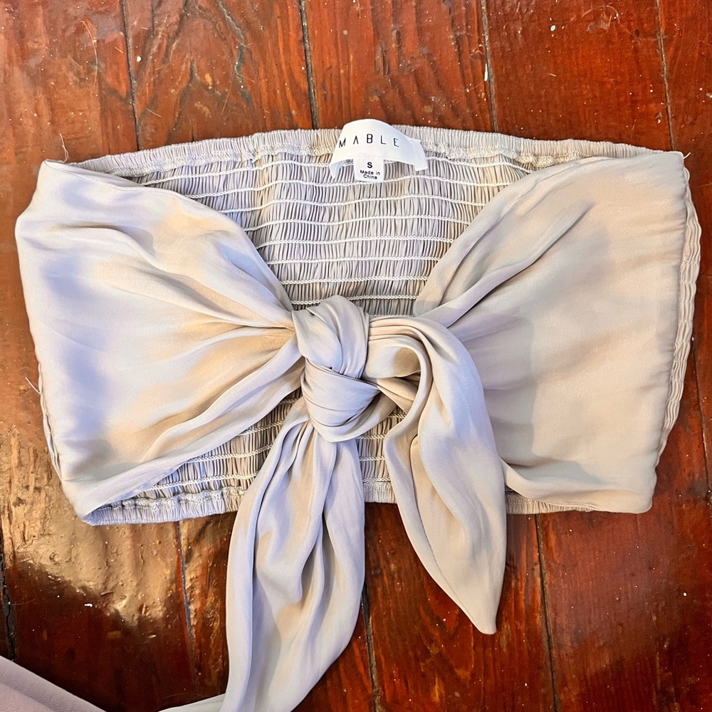 tie front halter